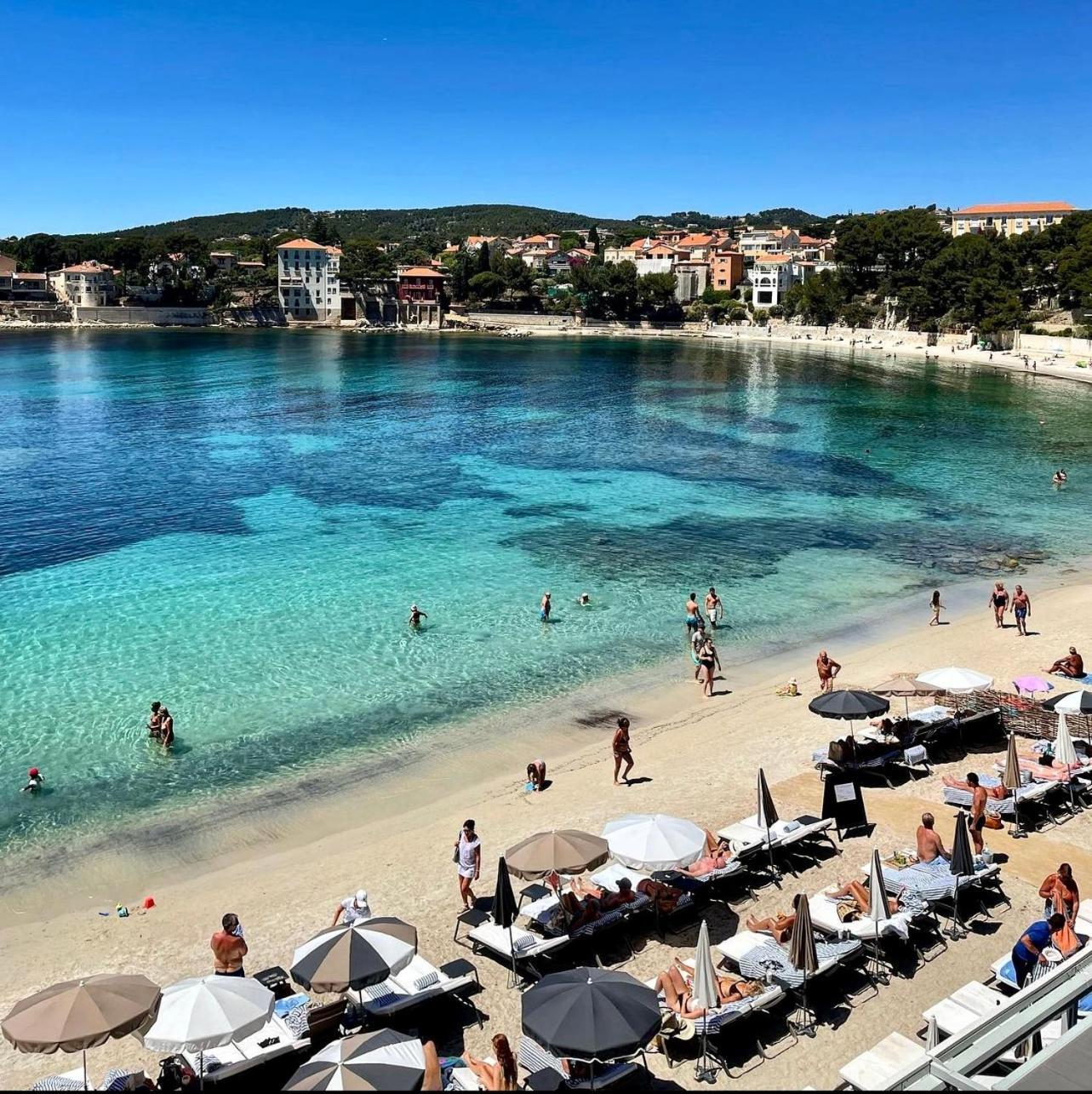 Logement Vue Mer Splendide - Situe A 50 Metres Du Bord De Mer Et 2 Minutes Des Plages - Bandolina Esterno foto